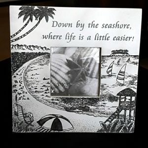 Beachy Themed Picture Frame